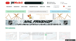 Desktop Screenshot of jhmobil.cz
