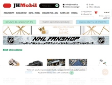 Tablet Screenshot of jhmobil.cz
